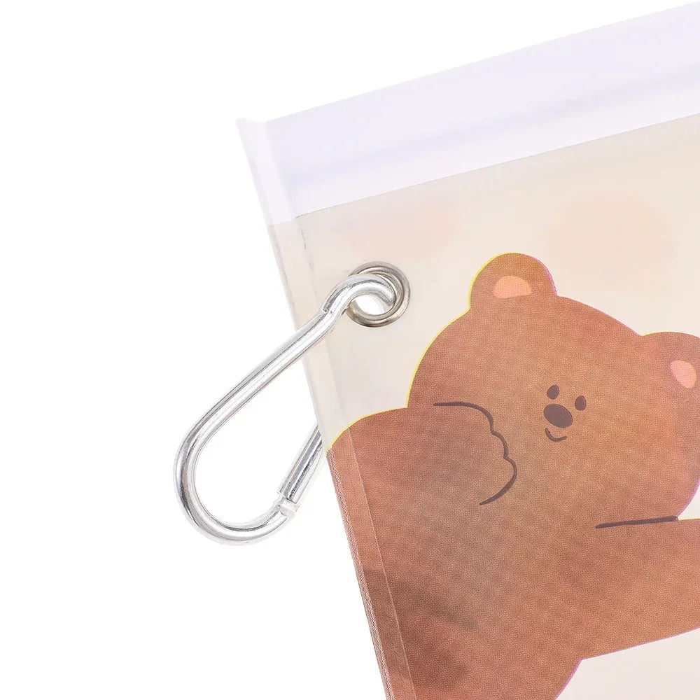 1pcs Wet Wipe Bag EVA Reusable Cosmetic Pouch Stroller Accessories Portable Wipes Holder Case Flip Cover Snap-Strap Tissue Bag