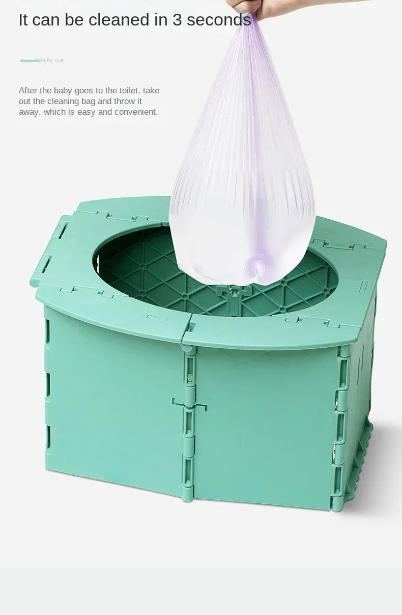 Portable Baby Boy WC Toilet Seat Baby Girl Pot Toilet Bowl Foldable Potty Training Pot Outdoor Travel Pots Child Seat Baby Potty
