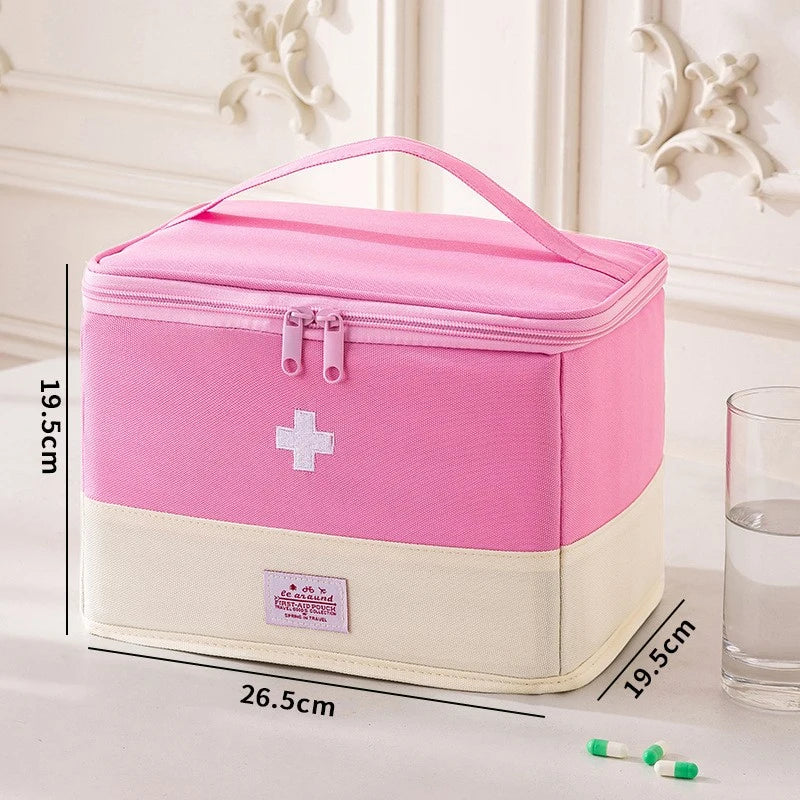 Portable Home Medical Kit Outdoor First Aid Kit Medicine Storage Bag Sealed Waterproof Environmentally Friendly Sorted Portable