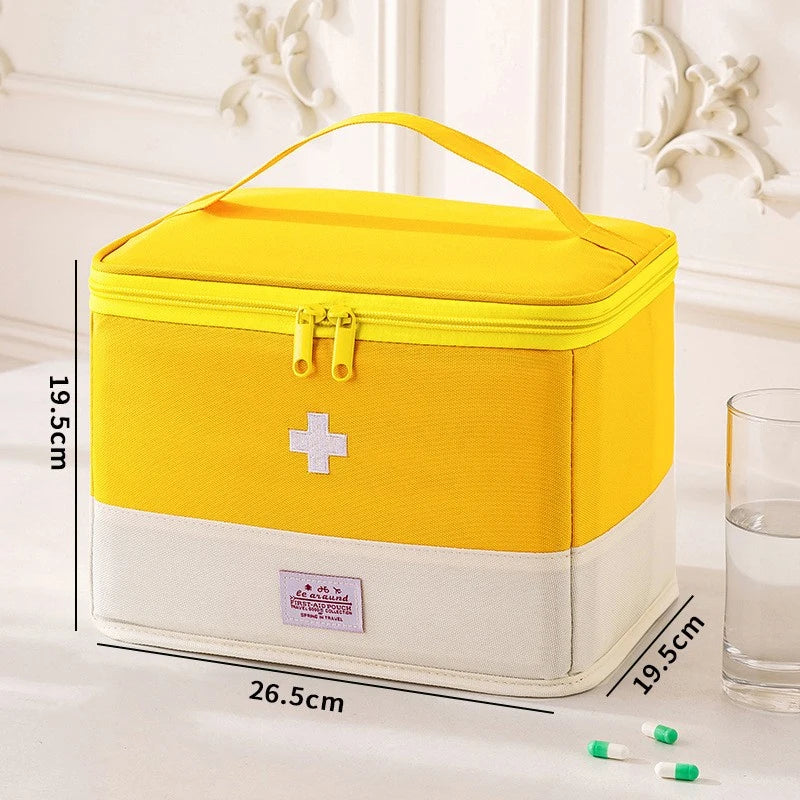 Portable Home Medical Kit Outdoor First Aid Kit Medicine Storage Bag Sealed Waterproof Environmentally Friendly Sorted Portable