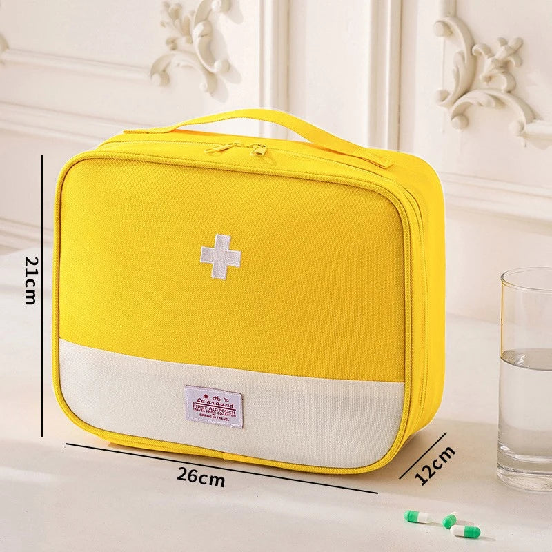 Portable Home Medical Kit Outdoor First Aid Kit Medicine Storage Bag Sealed Waterproof Environmentally Friendly Sorted Portable