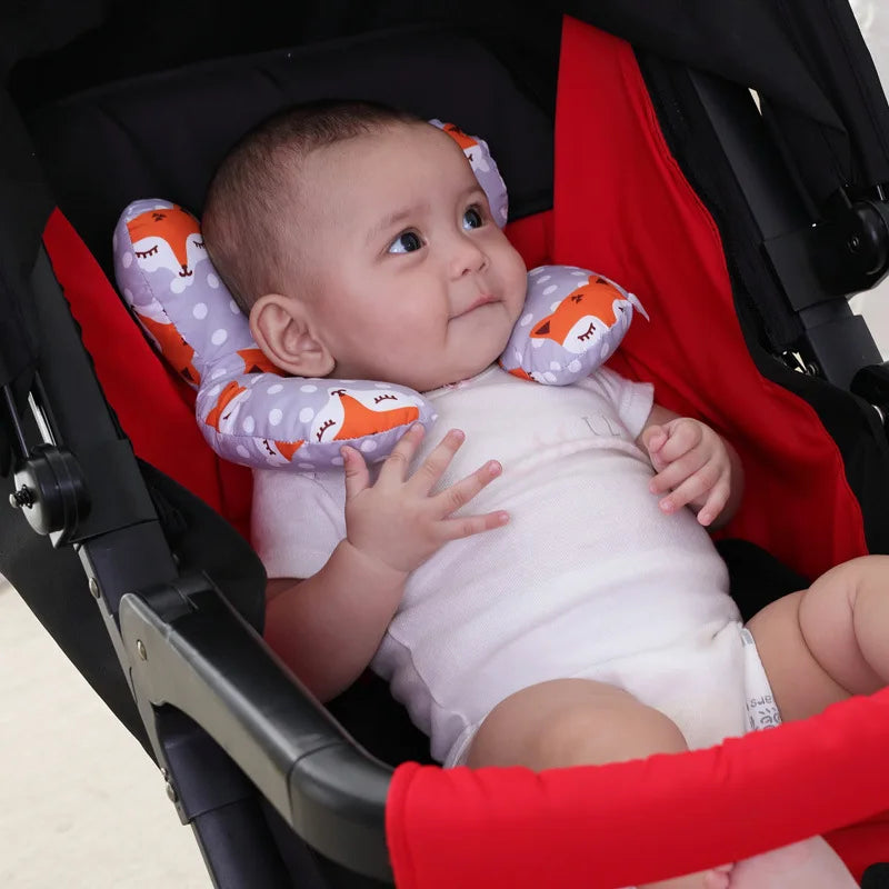 New Baby Pillow Protective Travel Car Seat Head Neck Support Pillows Newborn Children U Shape Headrest Toddler Cushion 0-3 Years