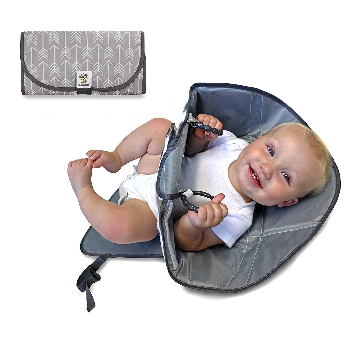3 in 1 Portable Baby Changing Pad Multifunctional Baby Care Pad Waterproof Diaper Cover Newborn Storage Bag