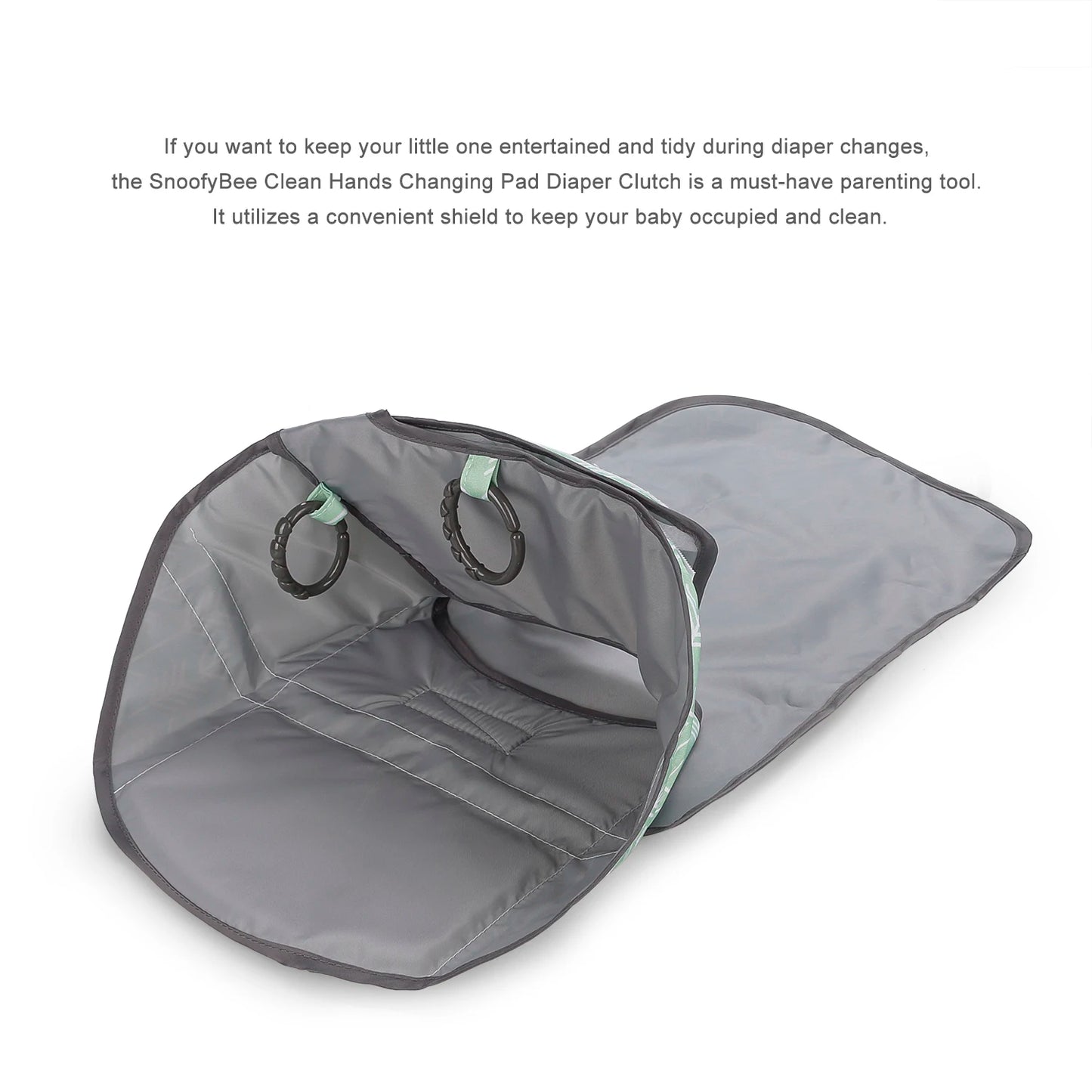 3 in 1 Portable Baby Changing Pad Multifunctional Baby Care Pad Waterproof Diaper Cover Newborn Storage Bag