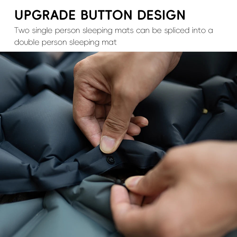 TARKA Inflatable Camping Mats Air Cushion With Pillow Outdoor Tourist Sleeping Pad Self-Inflating Mattress For Hiking Climbing
