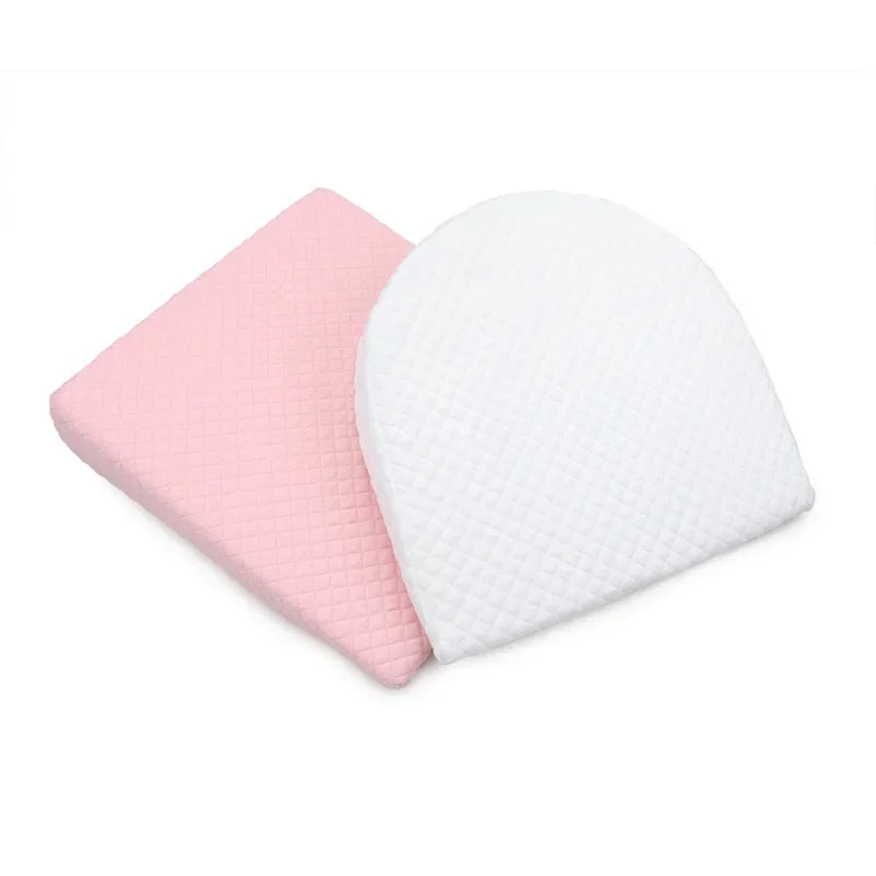 2025 Hot Newborn Baby Sleep Pillow Anti Baby Spit Milk Crib Cot Sleep Positioning Wedge Anti-Reflux Cushion Cotton Pad Mat