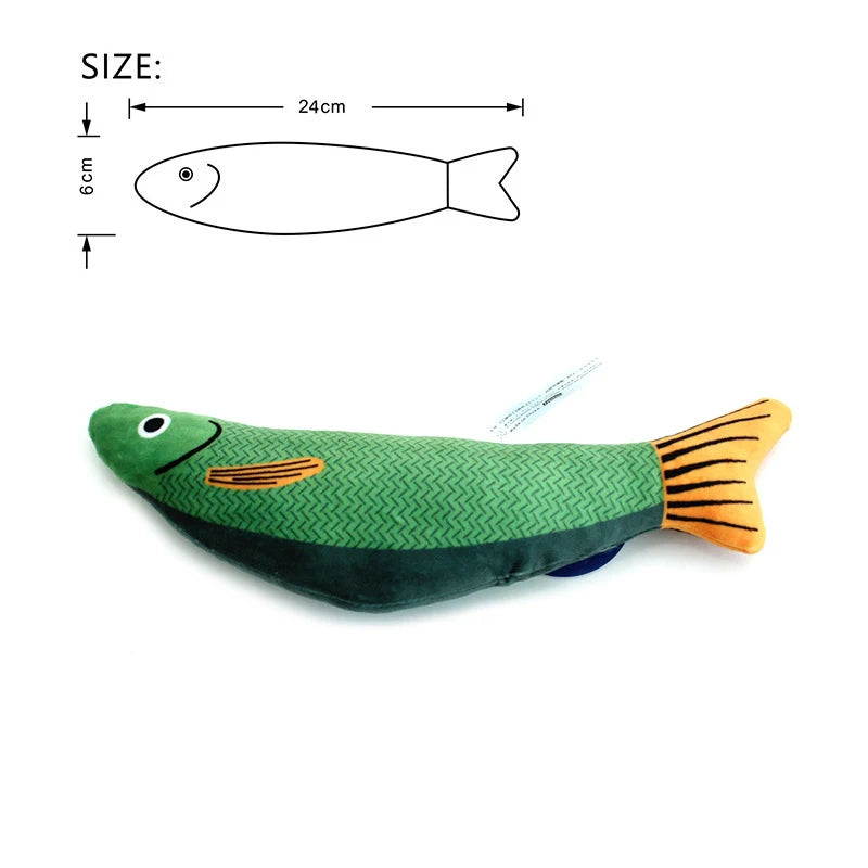 Hračka pre mačky 3D simulácia rýb