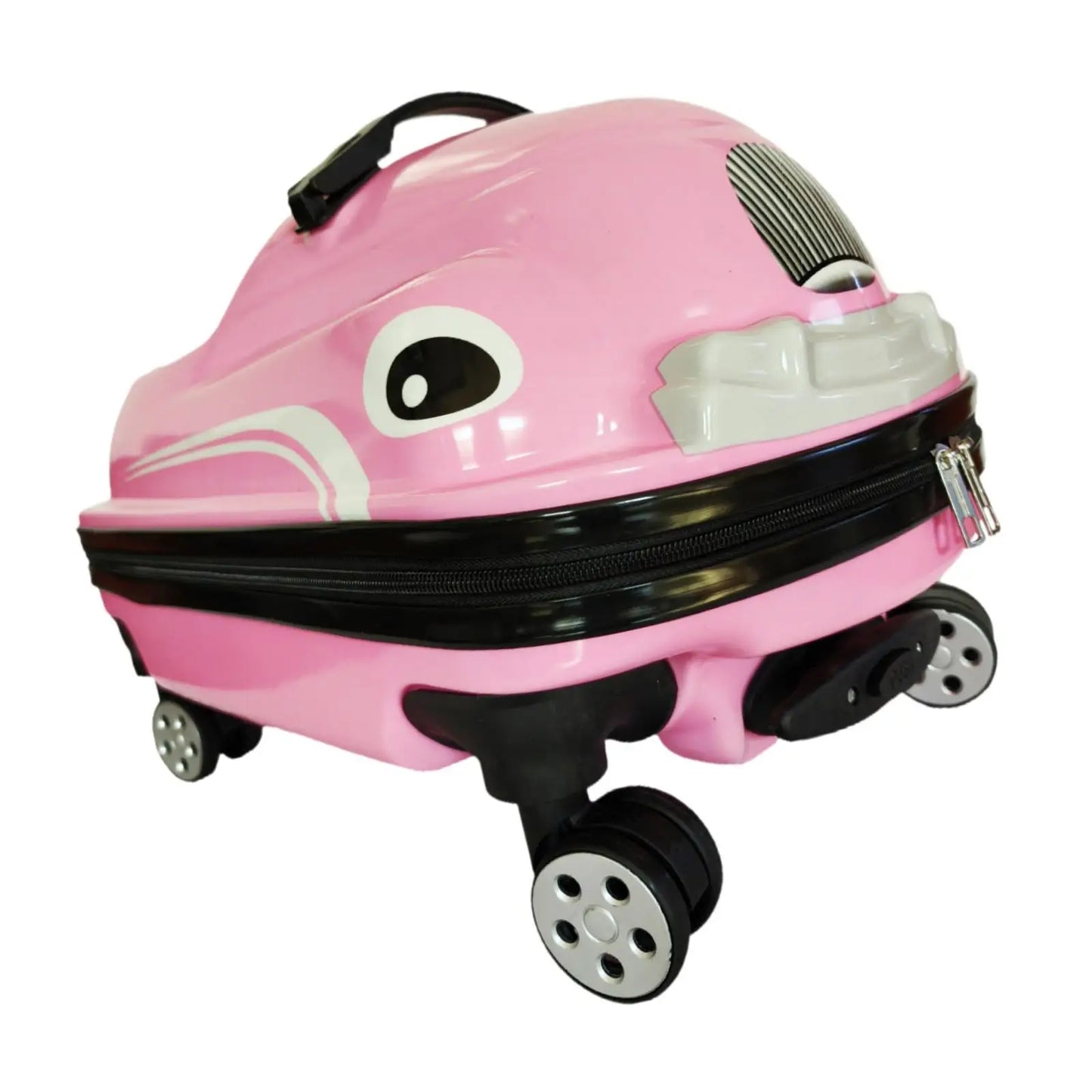 20" Kids Ride on Travel Suitcase Sturdy Carry on Luggage for Boys Girls Kids
