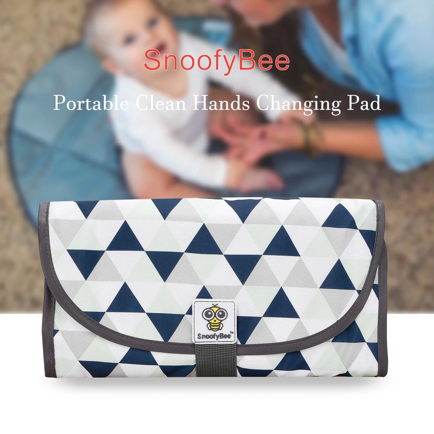 3 in 1 Portable Baby Changing Pad Multifunctional Baby Care Pad Waterproof Diaper Cover Newborn Storage Bag
