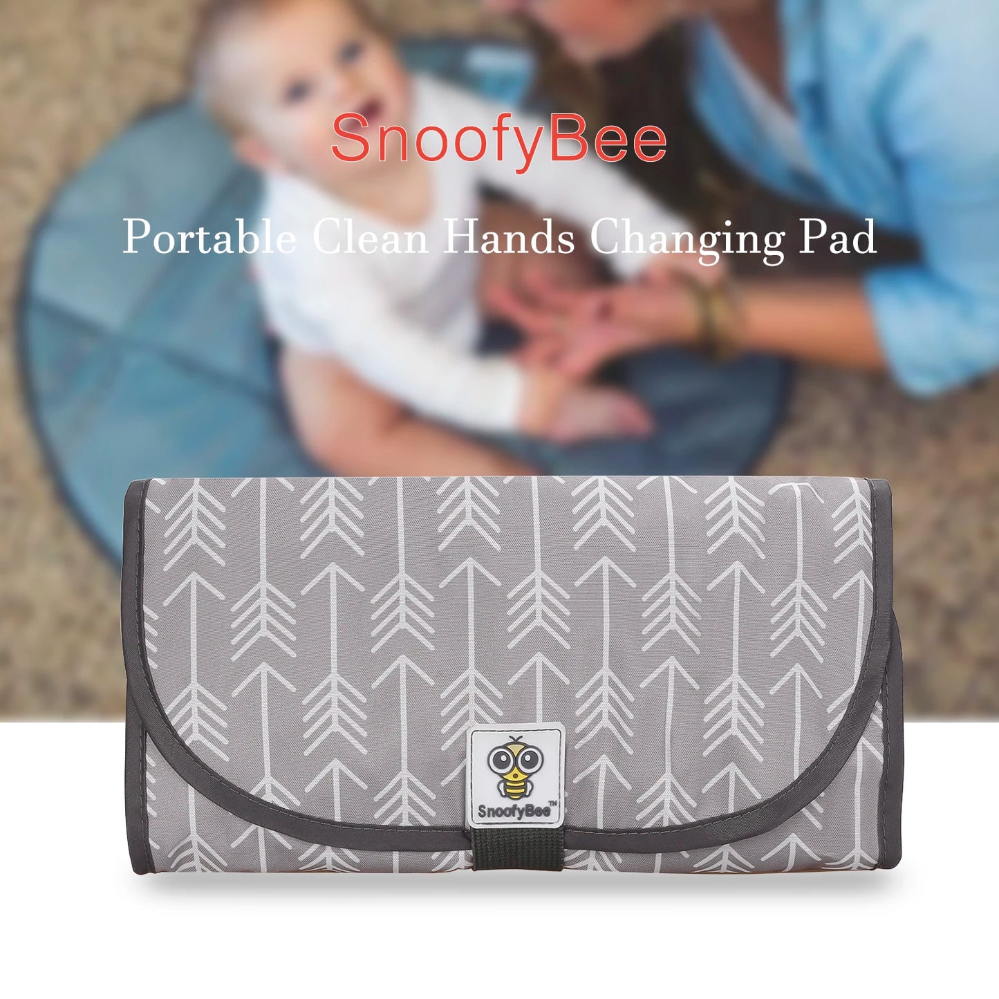 3 in 1 Portable Baby Changing Pad Multifunctional Baby Care Pad Waterproof Diaper Cover Newborn Storage Bag