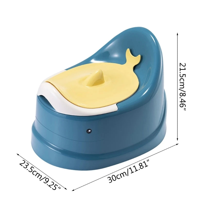 Toddler Potty Baby Toilet Trainer Portable Training Toilet For Travel Stable And Safe Oval Bottom Design Non Slip Potty For