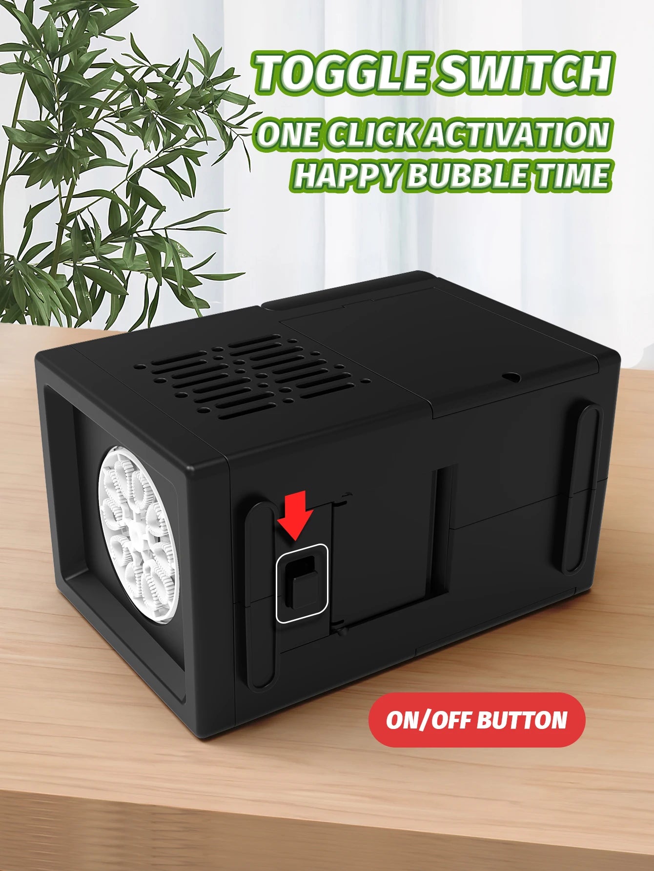 10-jamkový plne automatický ručný elektrický stroj na fúkanie bublín