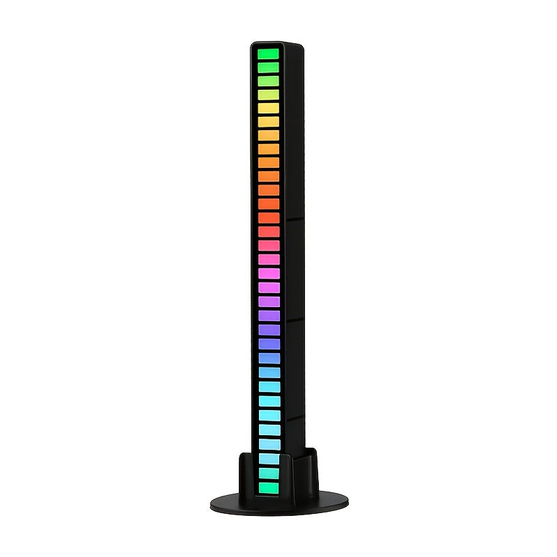 RGB farebné osvetlenie podľa rytmu zvuku s USB
