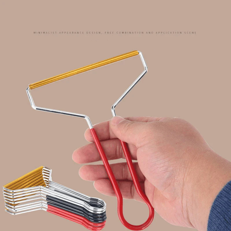Portable Lint Remover Clothes Fuzz Fabric Shaver Brush Power-Free Fluff Removing Roller For Sweater Woven Coat Cleaning Tool