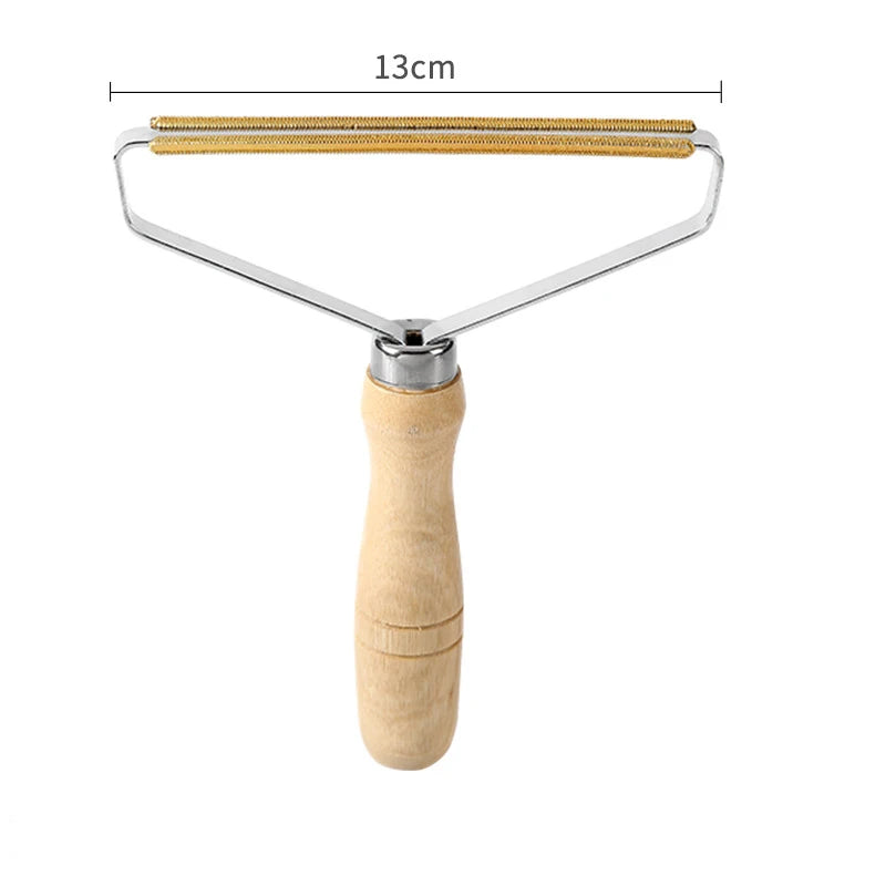 Portable Lint Remover Clothes Fuzz Fabric Shaver Brush Power-Free Fluff Removing Roller For Sweater Woven Coat Cleaning Tool
