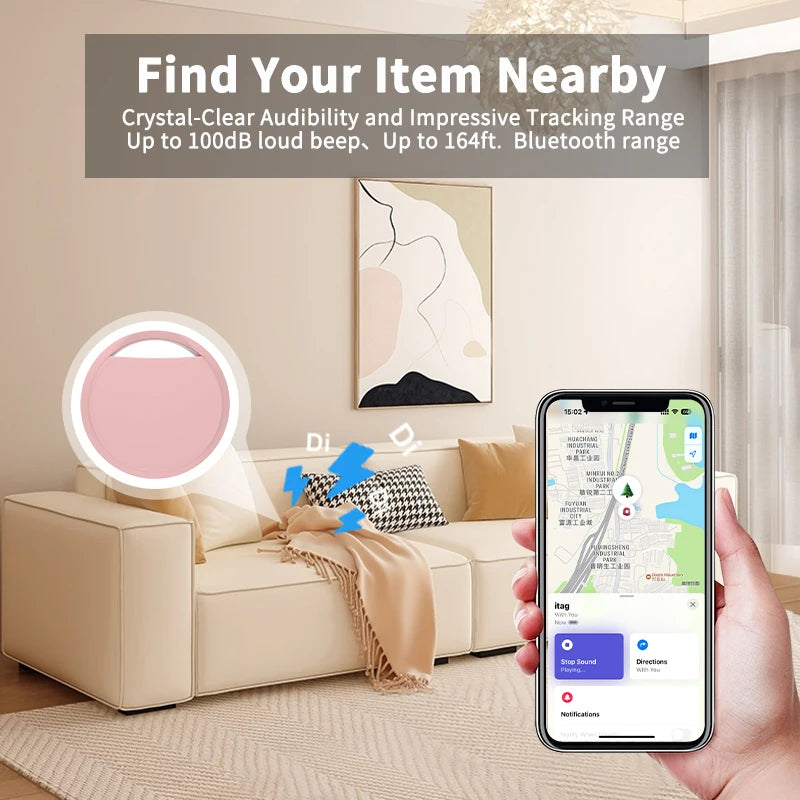 Mini Bluetooth GPS Tracker pre Apple