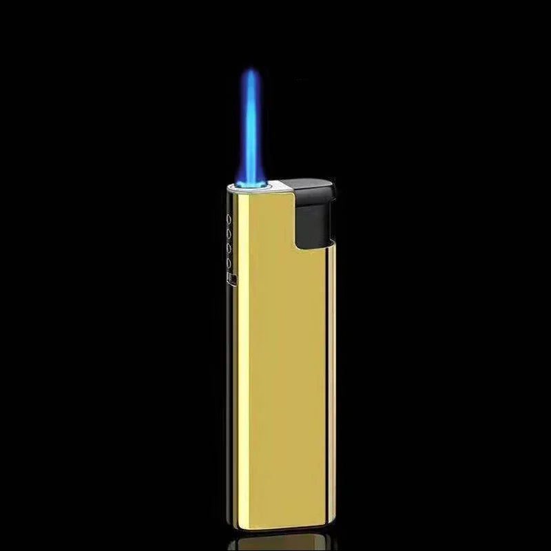 4-pack torch lighters, windproof lighters, butane gas lighters, smoke accessories, outdoor grilling tools 2024 New