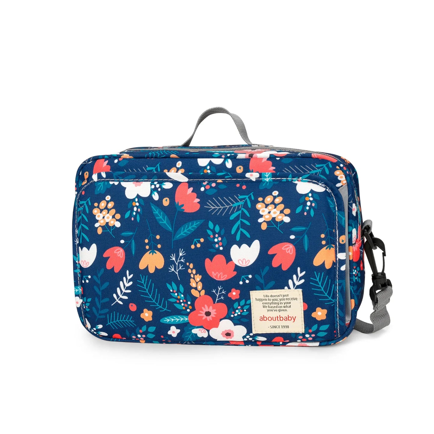 Waterproof Baby Mummy Bags Fashion Prints WetDry for Disposable Reusable Maternity Diaper Bag Double Handle Wetbags