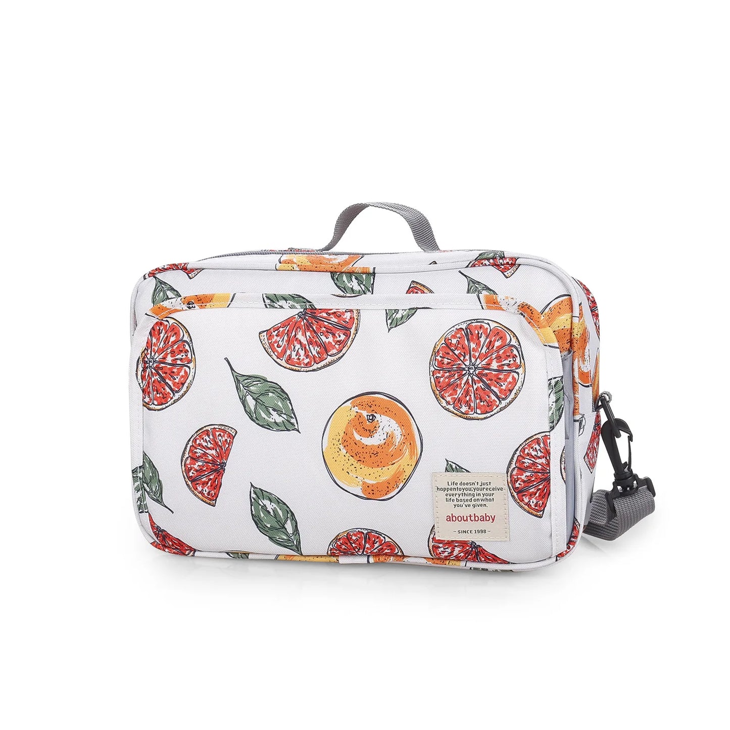 Waterproof Baby Mummy Bags Fashion Prints WetDry for Disposable Reusable Maternity Diaper Bag Double Handle Wetbags