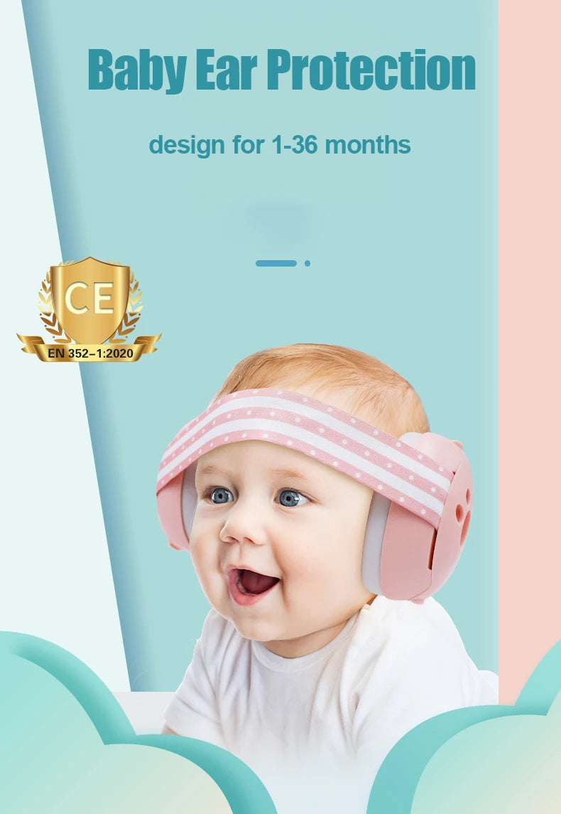 Baby Ear Protection for Newborn Noise Cancelling Headphones for Babies  Noise Reduction Earmuffs Travel Gift