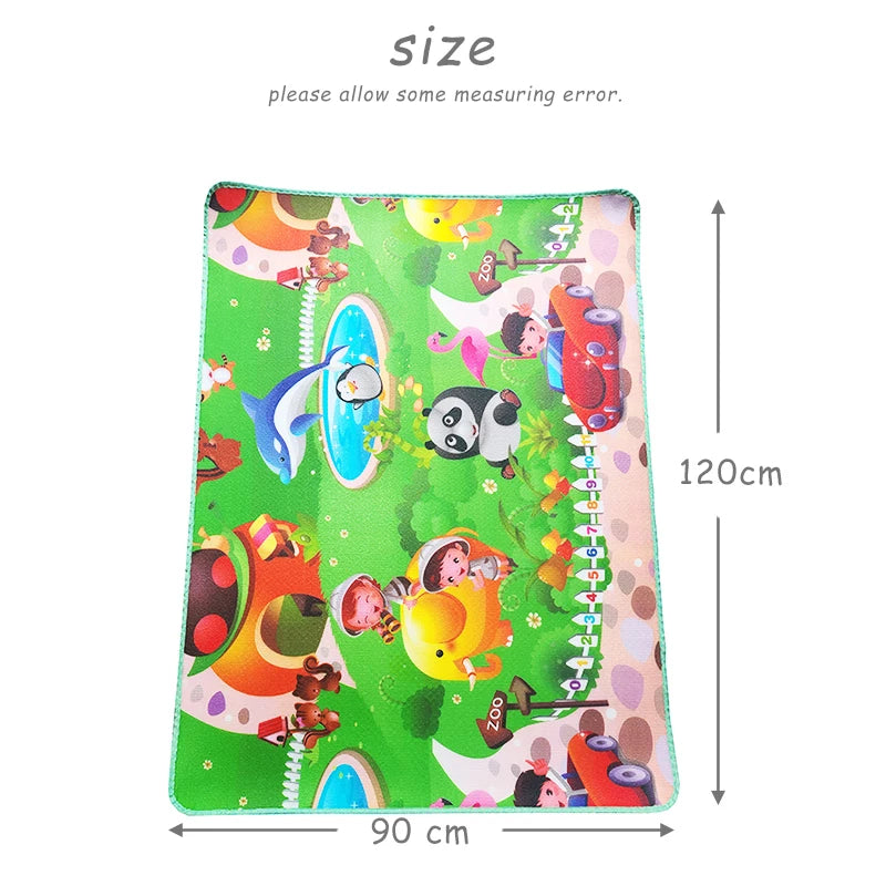 Detská hracia podložka, Activity Gym, Detské podložky na plazenie, Koberec 120*90 cm