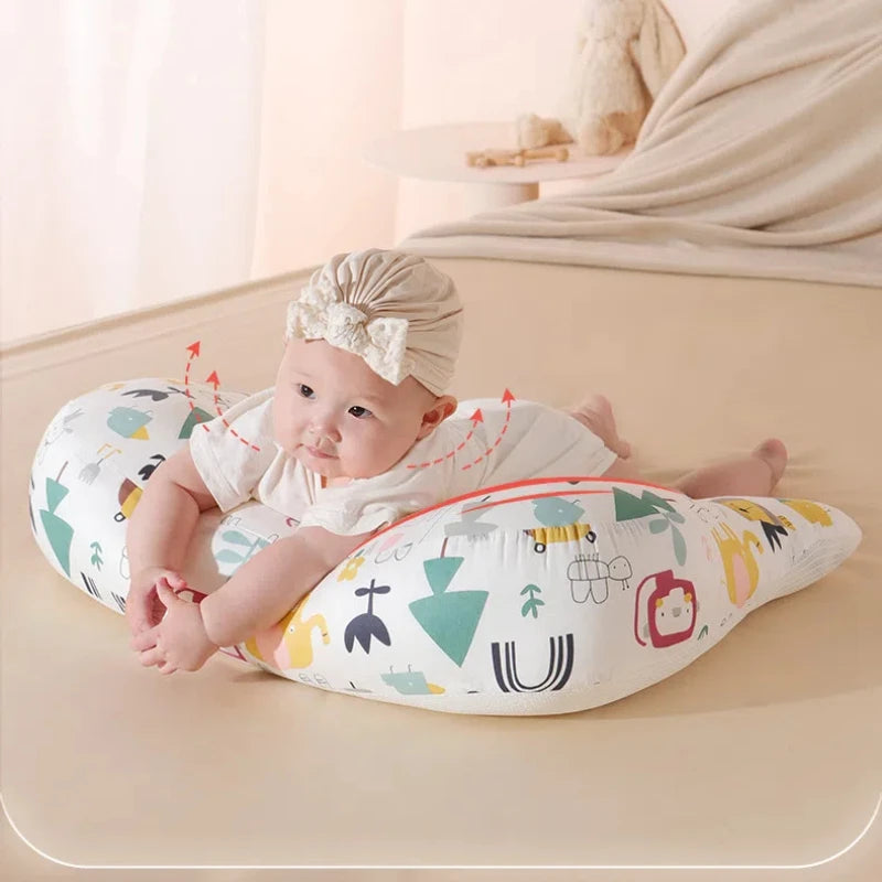 Anti Vomiting Pillow, Prone Sleeping Pillow, Head Up Double-sided Shaped Pillow, Breathable, Cool and Soothing Pillow