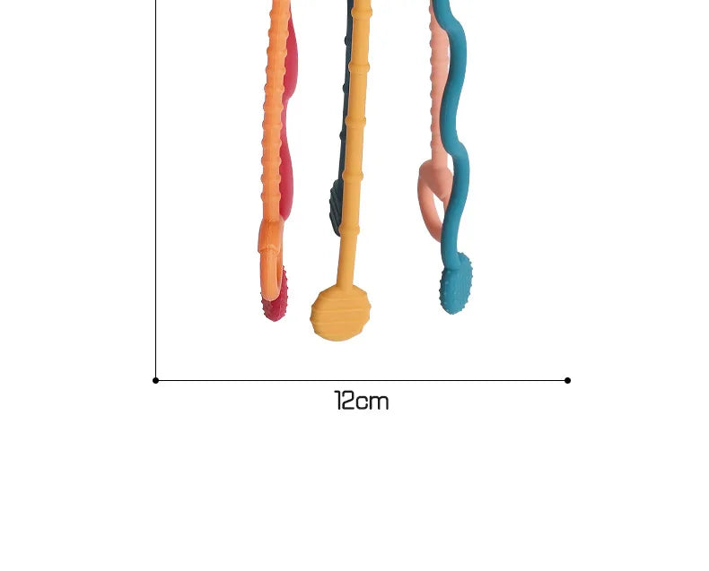 Montessori Pull String Sensory Toys Baby 6 12 Months Silicone Develop Teething Activity Toys For Baby 1-3Y Educational Toys