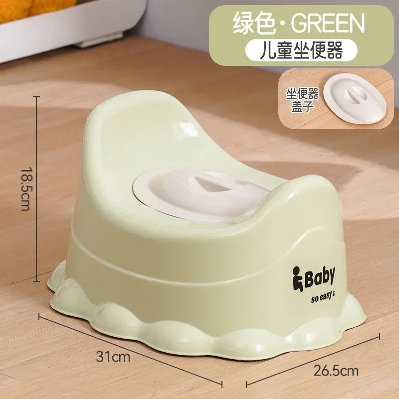 Children Portable Potty Household Thickening Children Urinal Design with Cover Baby Potty Toilet Training Seat Toilet Supplies