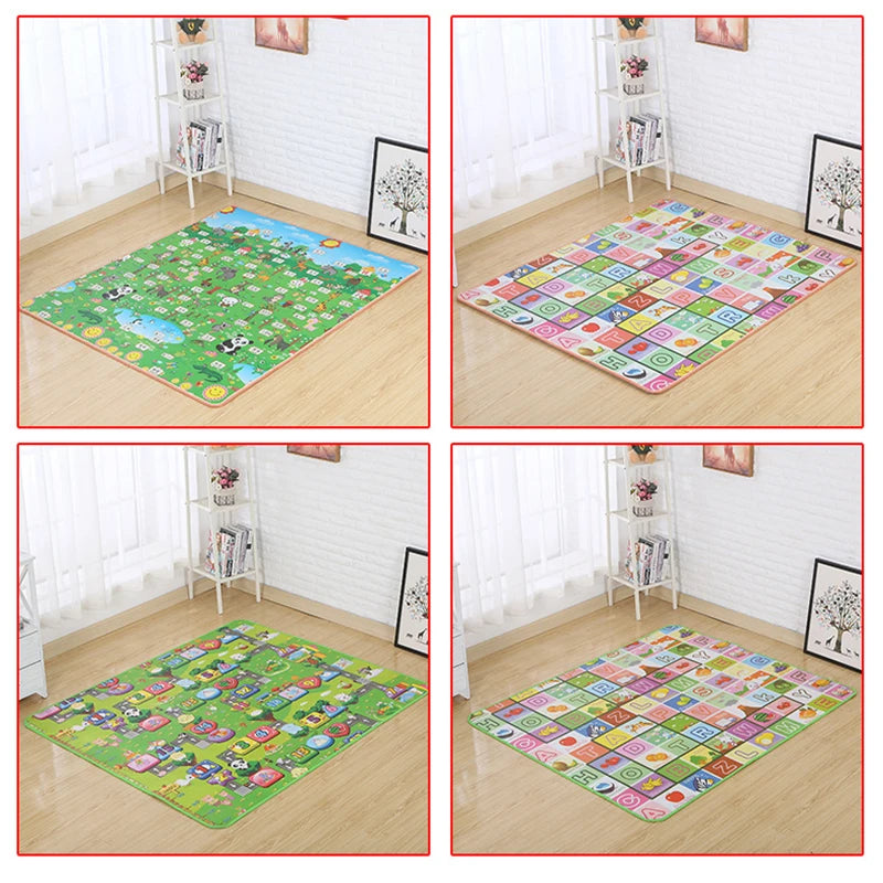 Detská hracia podložka, Activity Gym, Detské podložky na plazenie, Koberec 120*90 cm