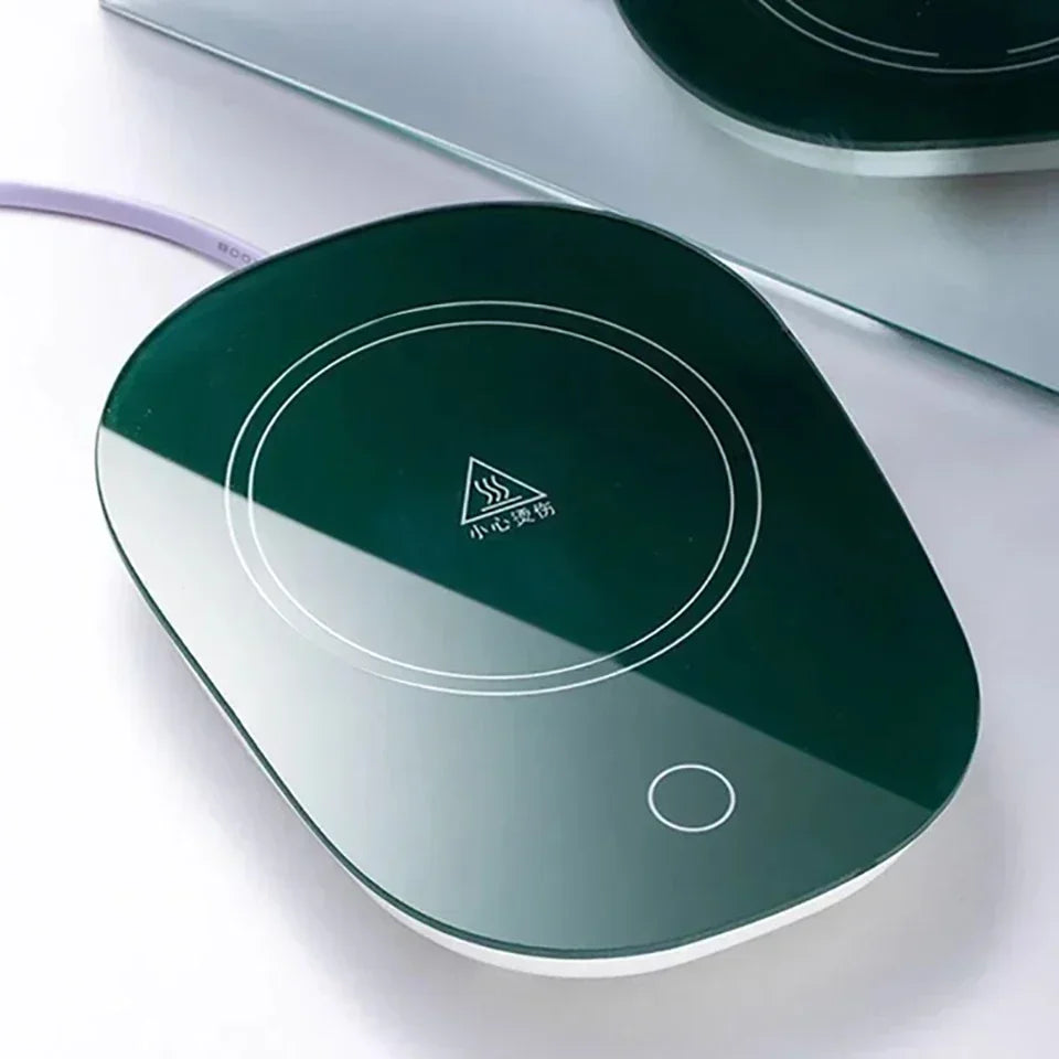 Constant Temperature Heating USB Electric Mug Mat Set Milk Tea Water Home Office 55℃ Coffee Mug Warmer Pad Cup Heater Coster