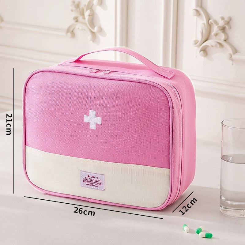 Portable Home Medical Kit Outdoor First Aid Kit Medicine Storage Bag Sealed Waterproof Environmentally Friendly Sorted Portable