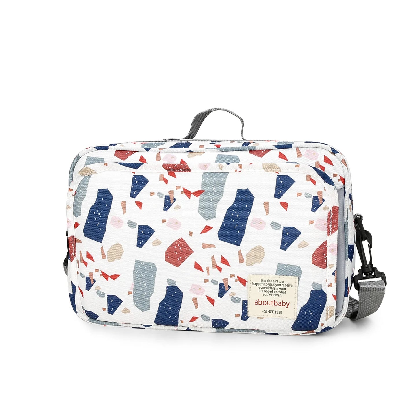 Waterproof Baby Mummy Bags Fashion Prints WetDry for Disposable Reusable Maternity Diaper Bag Double Handle Wetbags