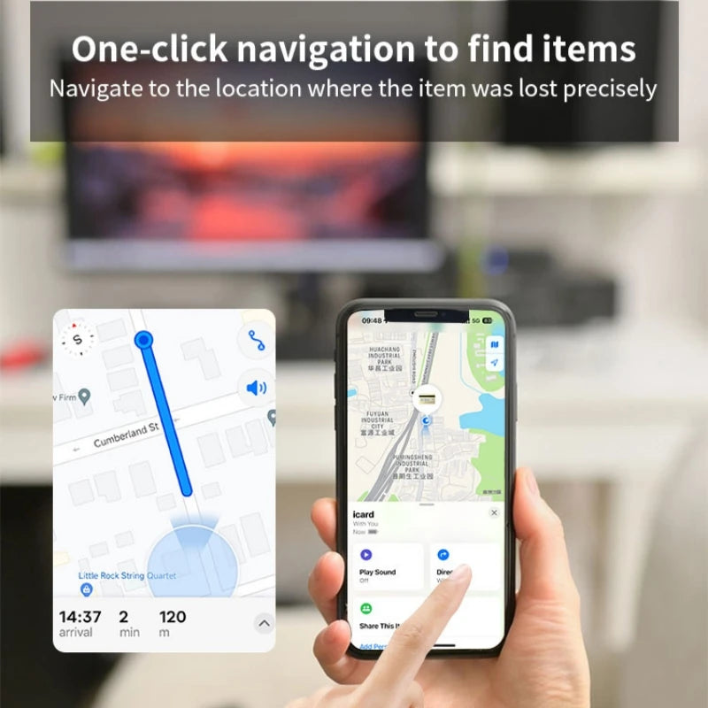 Mini Bluetooth GPS Tracker pre Apple