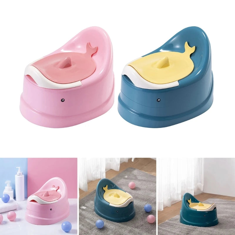 Toddler Potty Baby Toilet Trainer Portable Training Toilet For Travel Stable And Safe Oval Bottom Design Non Slip Potty For