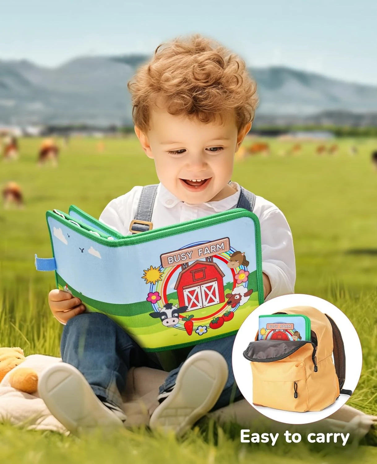 Baby Toy Soft 3D Cloth Book First Book Montessori Infant Early color Cognitive Educational Toys Learning Basic Life Skills Toys
