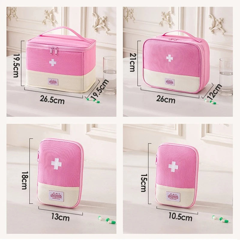 Portable Home Medical Kit Outdoor First Aid Kit Medicine Storage Bag Sealed Waterproof Environmentally Friendly Sorted Portable