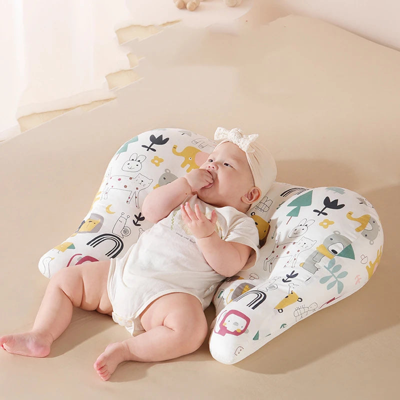 Anti Vomiting Pillow, Prone Sleeping Pillow, Head Up Double-sided Shaped Pillow, Breathable, Cool and Soothing Pillow