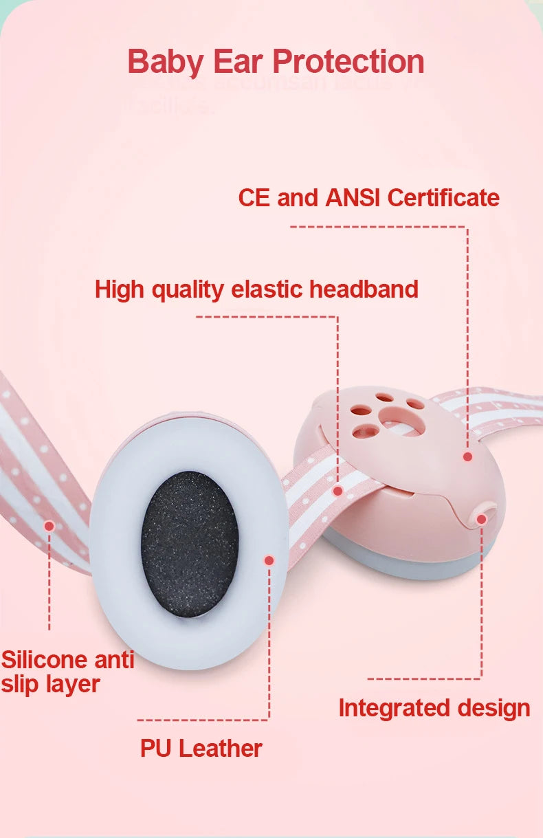 Baby Ear Protection for Newborn Noise Cancelling Headphones for Babies  Noise Reduction Earmuffs Travel Gift