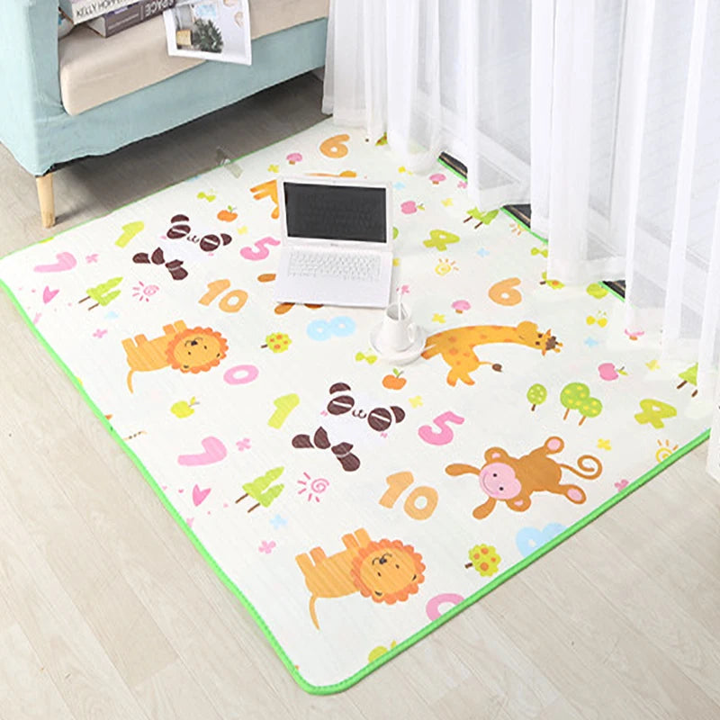Detská hracia podložka, Activity Gym, Detské podložky na plazenie, Koberec 120*90 cm