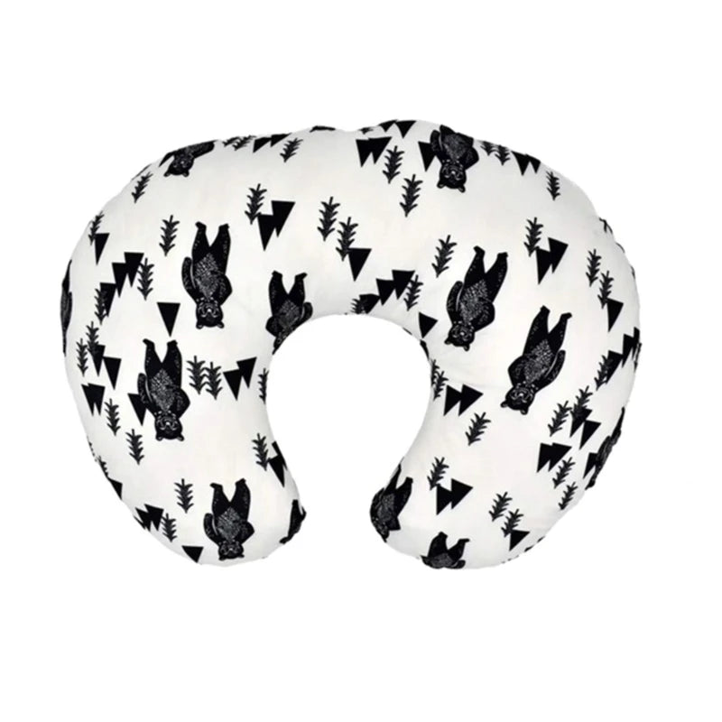 Baby Nursing Pillow Cover Newborn Maternity  Pillow Cover Print U-shape Nursing Pillow Breathable Slipcover Dropshipping