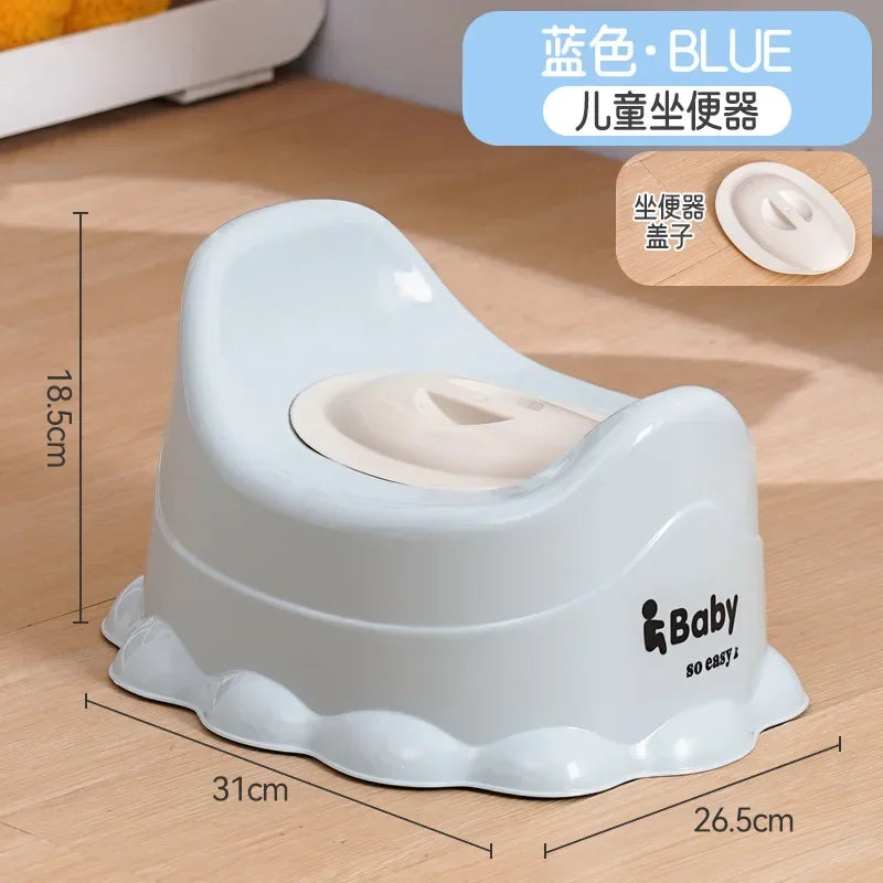 Children Portable Potty Household Thickening Children Urinal Design with Cover Baby Potty Toilet Training Seat Toilet Supplies