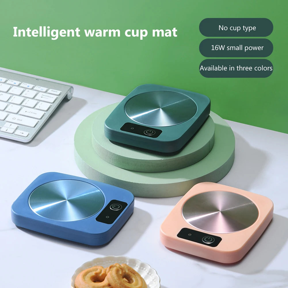 Coffee Cup Warmer Electric Mug Heater DC 5V USB Constant Temperature Heating Coaster For Milk Tea Water Heating Pad Warm Mat