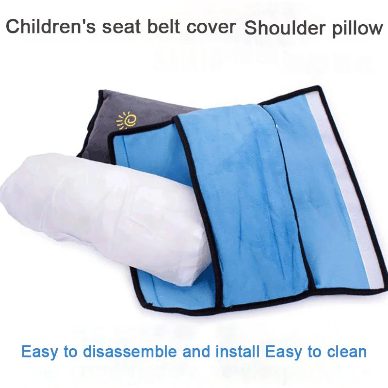 Children Baby Safety Seat Belt Pillow Car Belt Plush Cushion Vehicle Shoulder Protection Cover Pillow Baby Baby Car Pillow