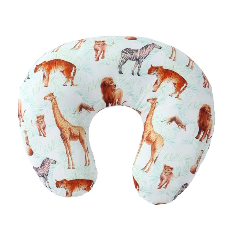 Baby Nursing Pillow Cover Newborn Maternity  Pillow Cover Print U-shape Nursing Pillow Breathable Slipcover Dropshipping