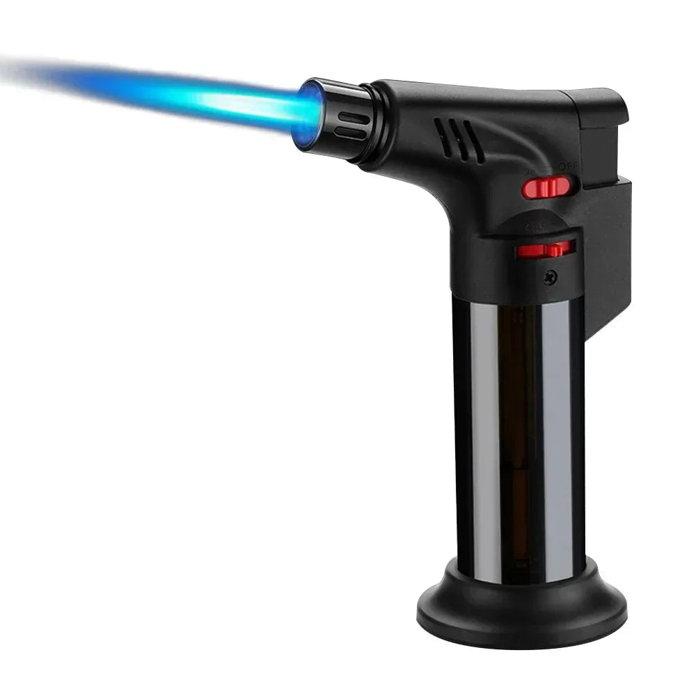 4-pack torch lighters, windproof lighters, butane gas lighters, smoke accessories, outdoor grilling tools 2024 New