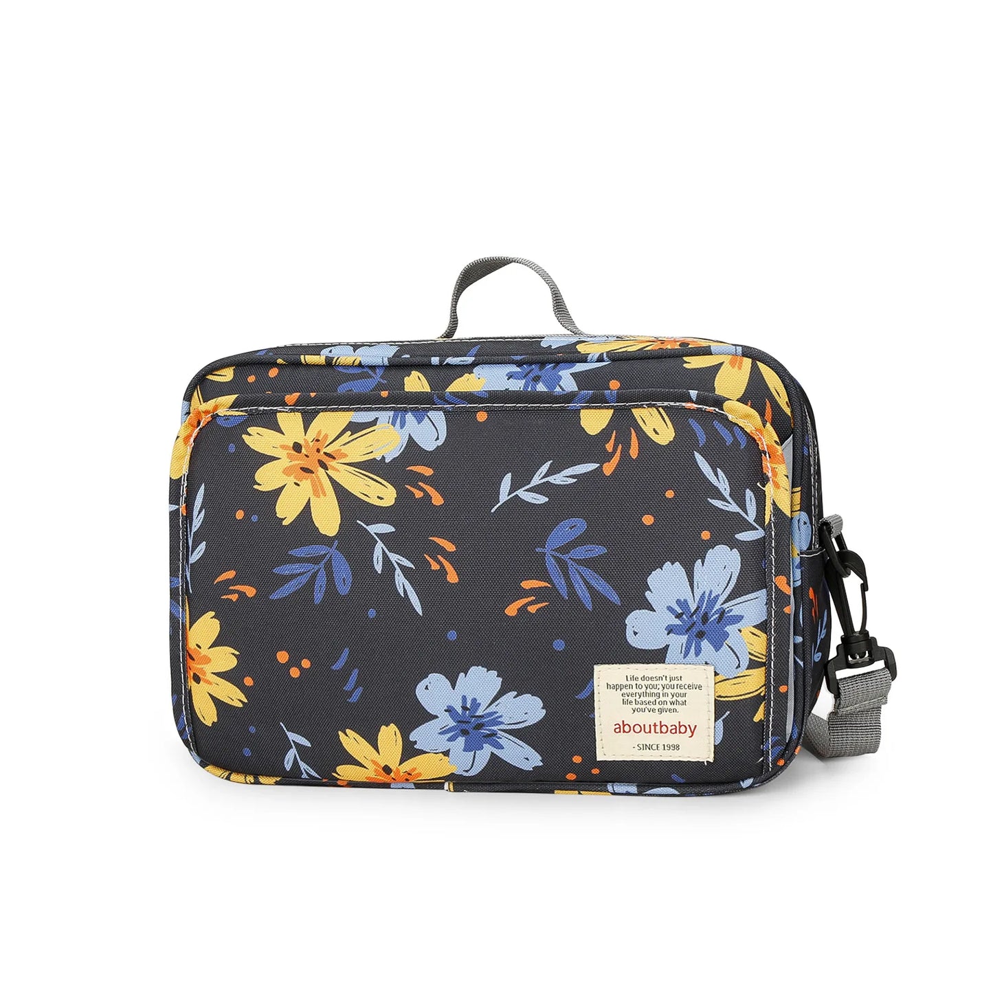 Waterproof Baby Mummy Bags Fashion Prints WetDry for Disposable Reusable Maternity Diaper Bag Double Handle Wetbags