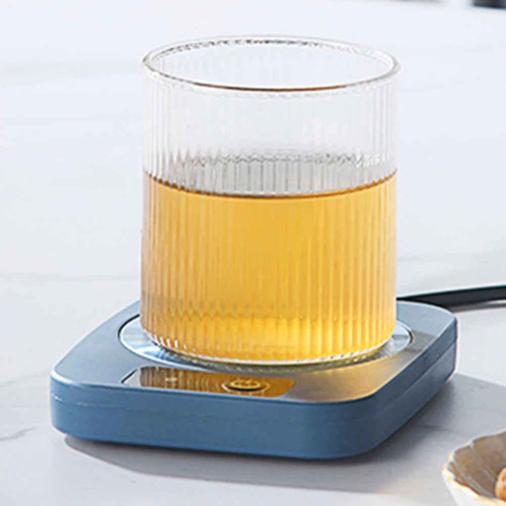 Coffee Cup Warmer Electric Mug Heater DC 5V USB Constant Temperature Heating Coaster For Milk Tea Water Heating Pad Warm Mat