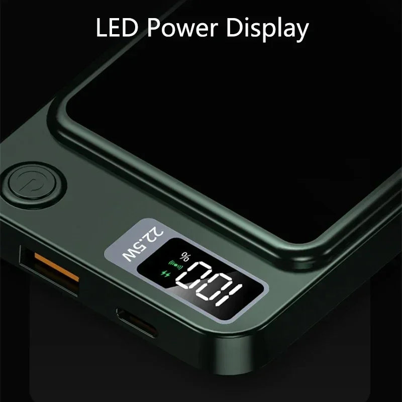 Magnetic Wireless Power Bank 100000mAh 22.5W Fast Charging External Battery Charger for Huawei Samsung iPhone 12PD 20W Powerbank