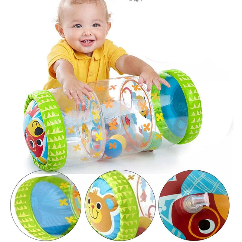 Baby Tummy Time Pillow Toy Baby Lying Pillow for Babies High Contrast Newborn Head Support Pillows Nursing Infant Crawling Train