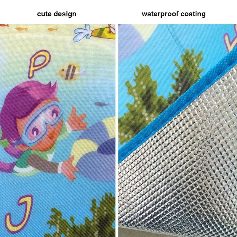 Detská hracia podložka, Activity Gym, Detské podložky na plazenie, Koberec 120*90 cm